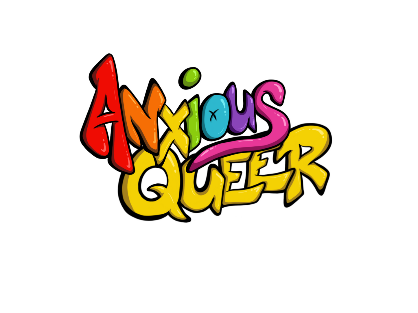 Anxious Queer Sticker