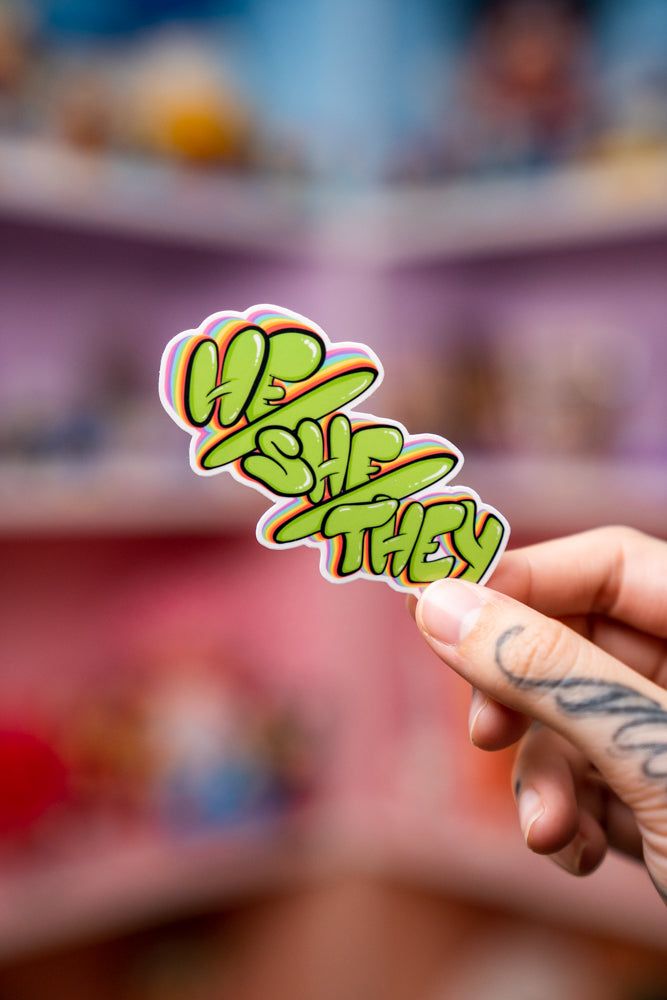 Pronoun Stickers