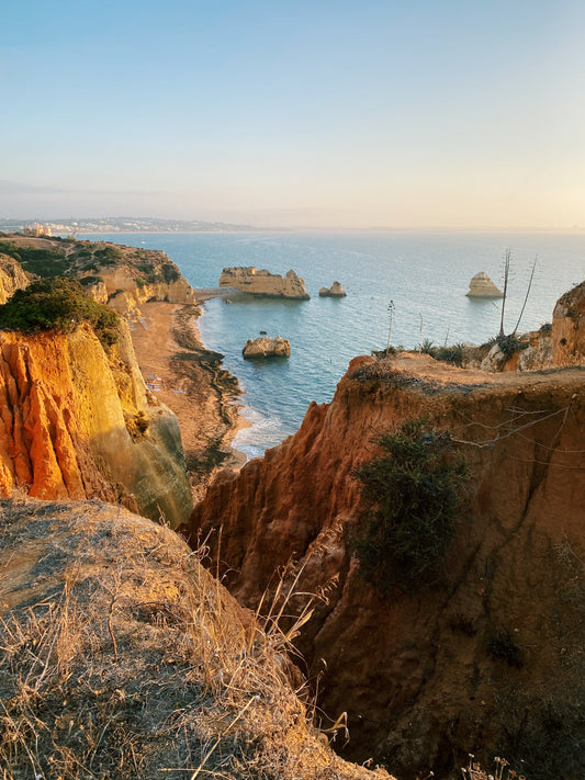Sunset over Lagos Portugal Photo Print