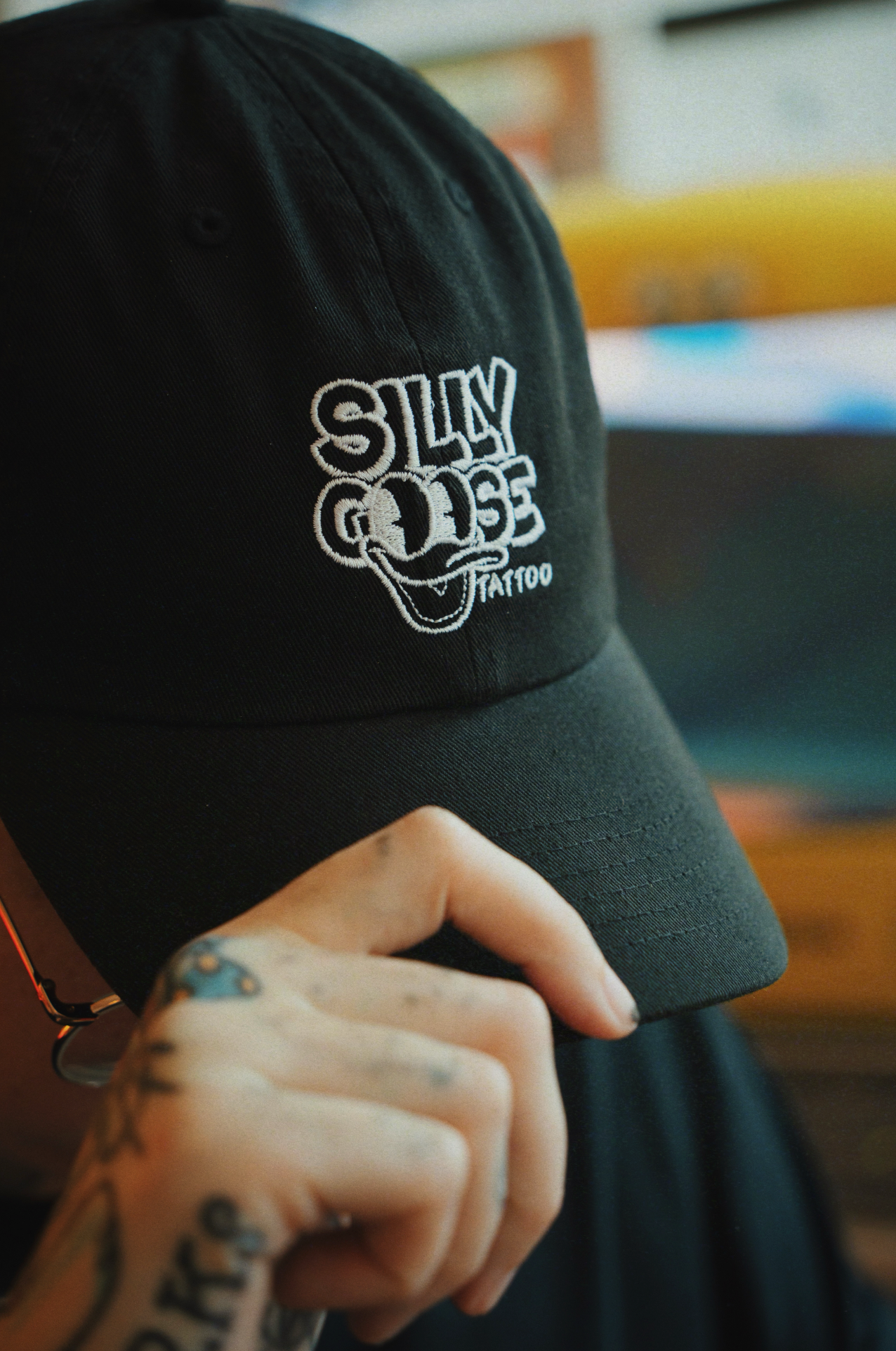 Silly Goose Tattoos Dad Hat