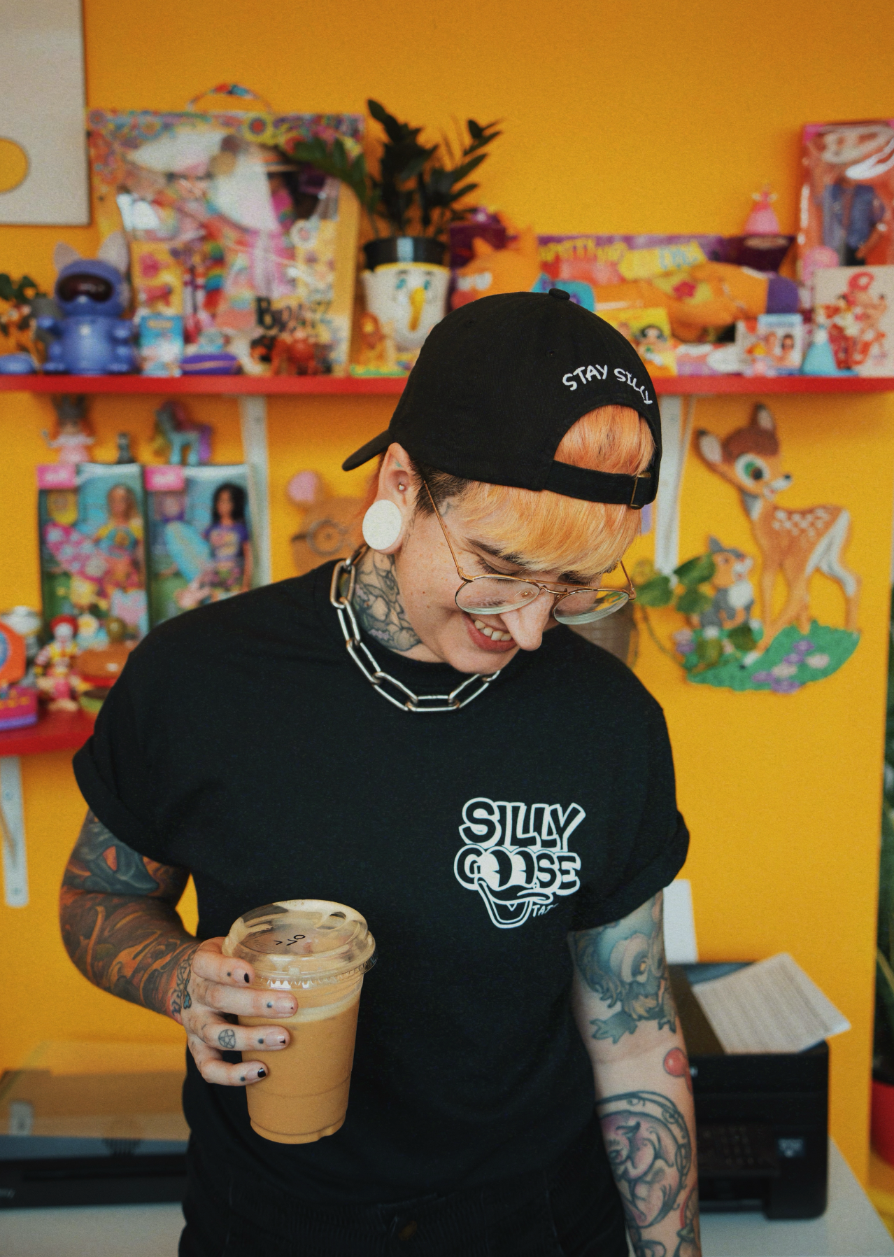 Silly Goose Tattoos Dad Hat