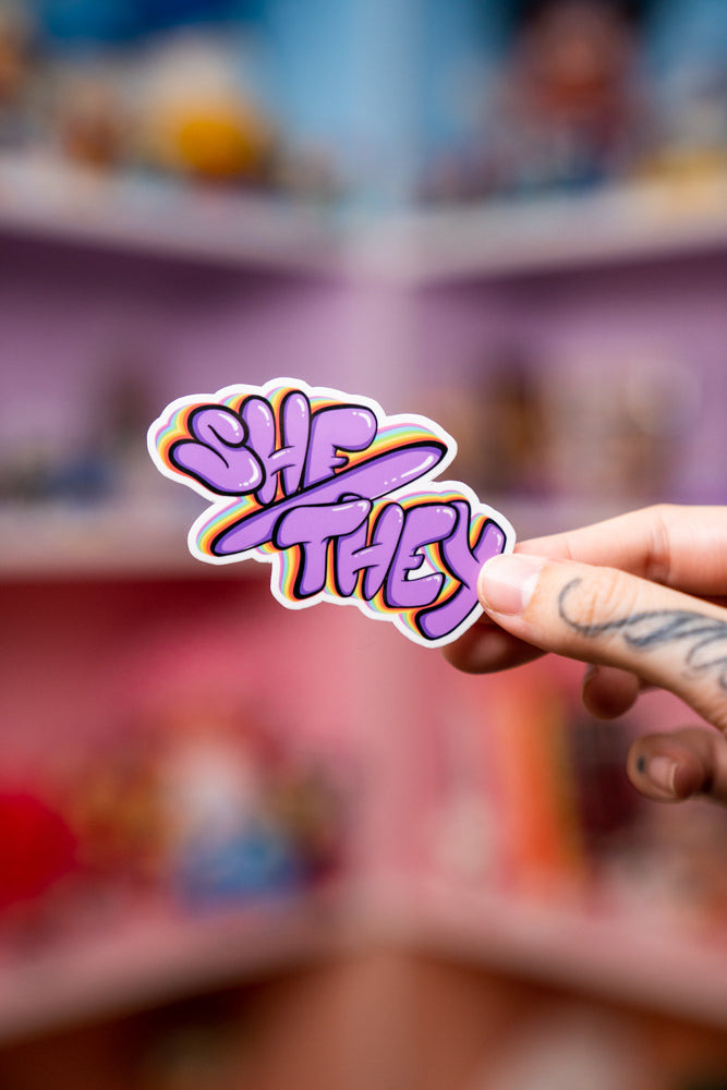 Pronoun Stickers