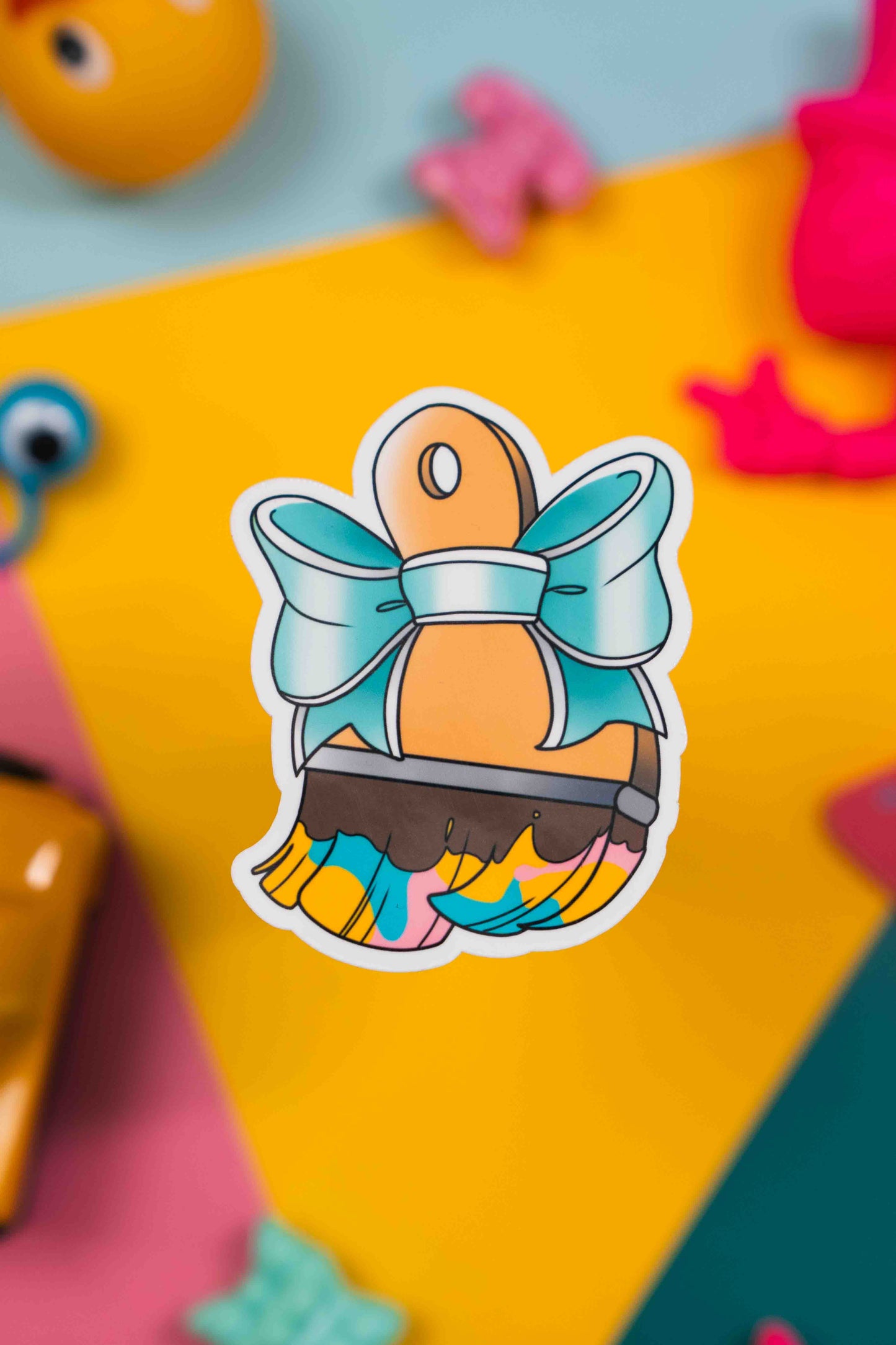 Neopets Baby Brush Sticker