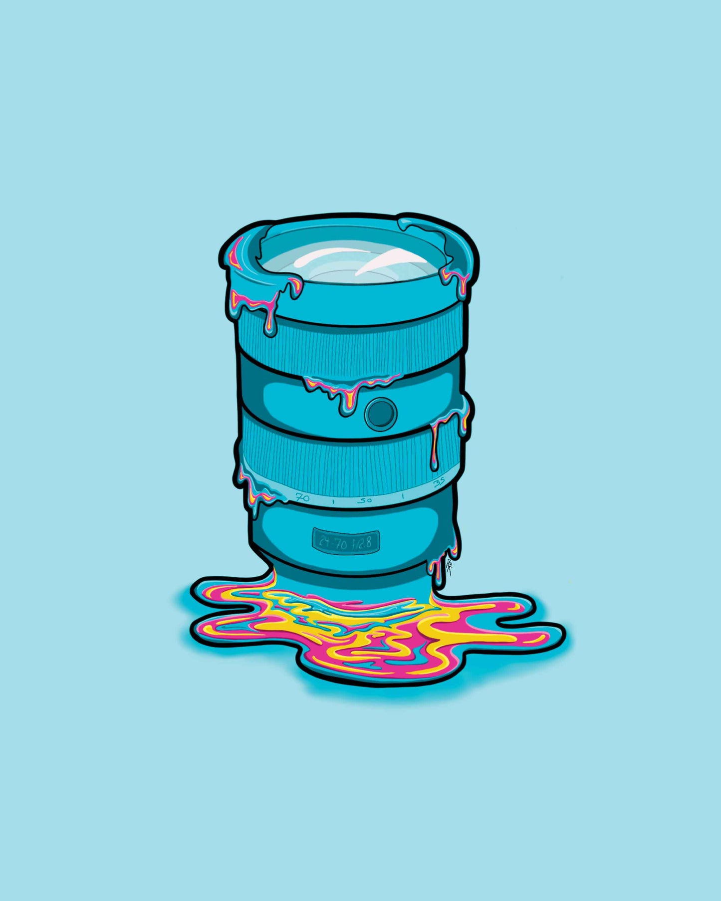 24-70 Lens Art Print