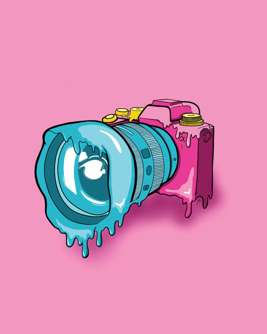 Sony Mirrorless Camera Art Print
