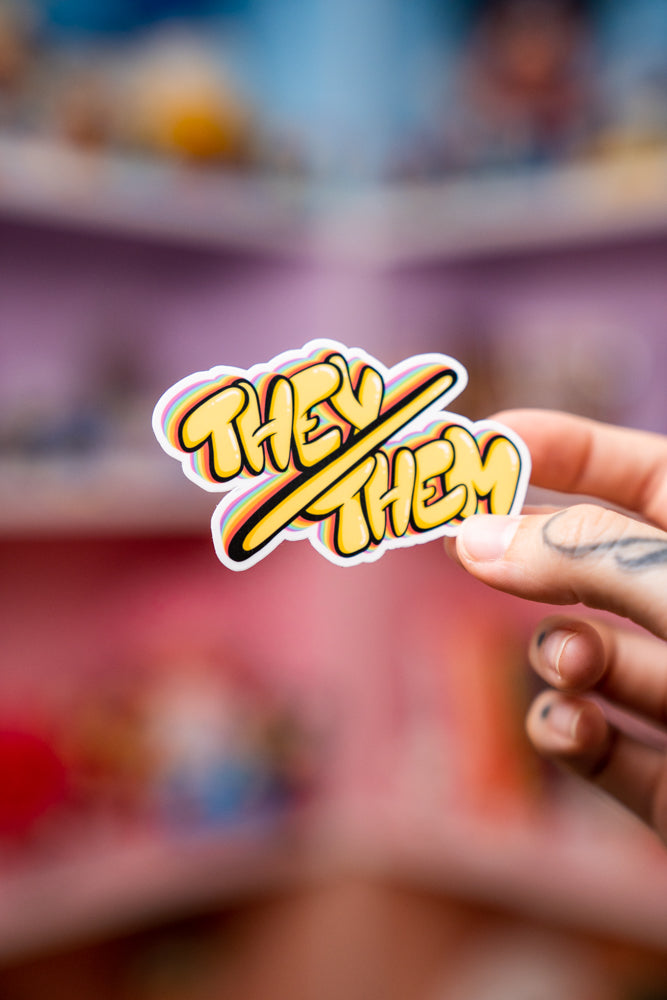 Pronoun Stickers