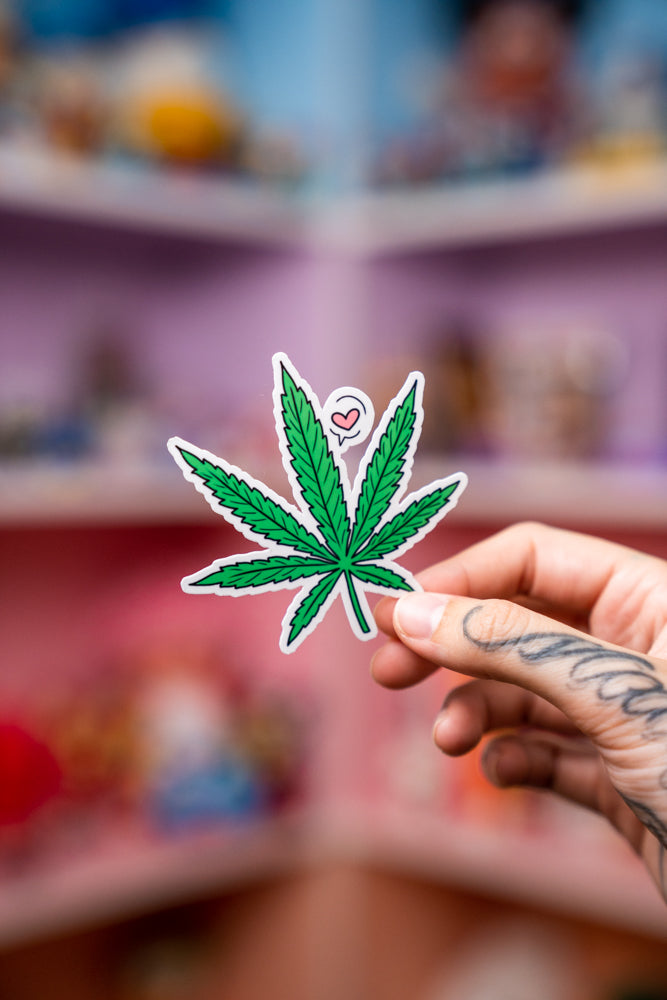 Sweet Leaf Sticker