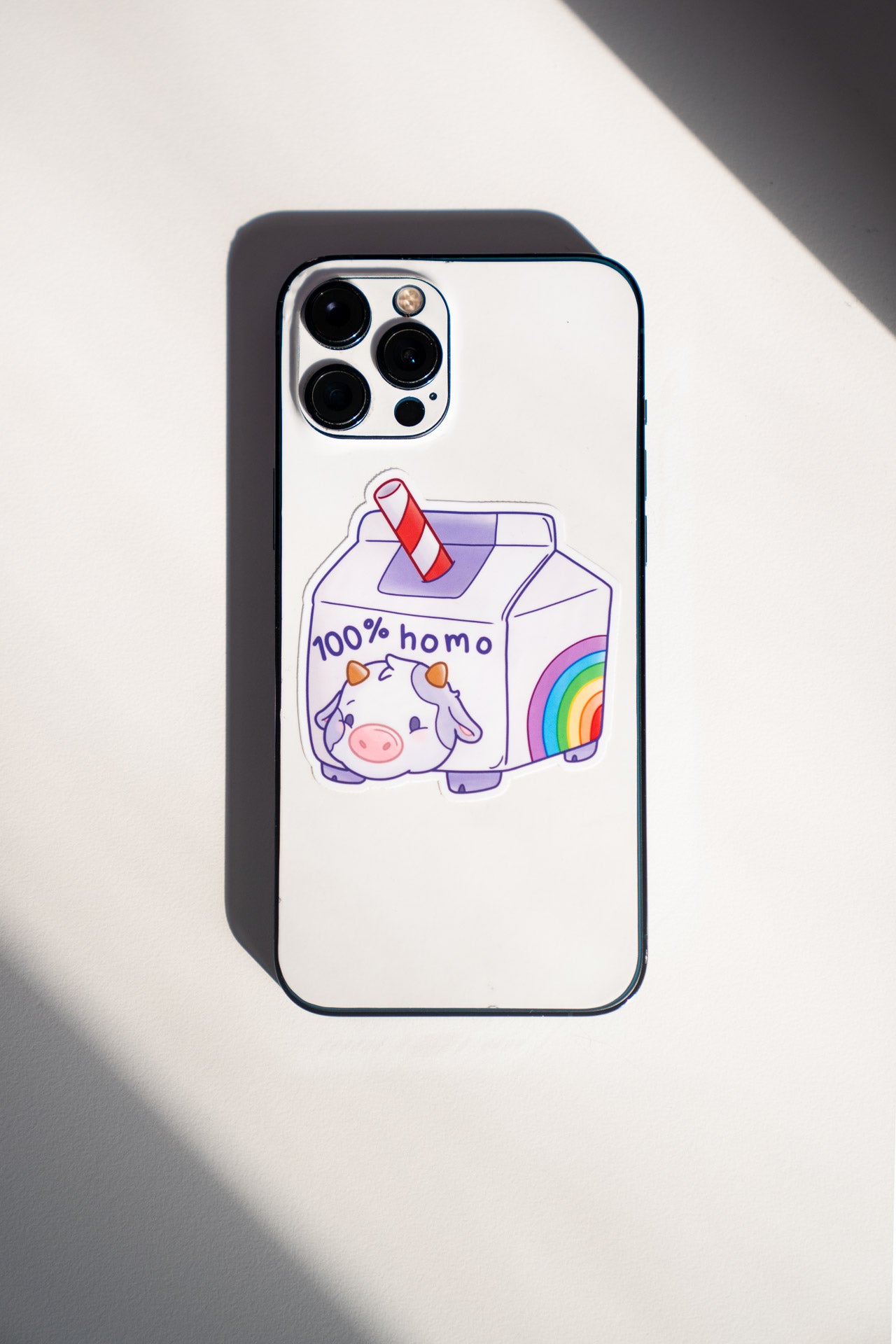 100% Homo Milk Carton
