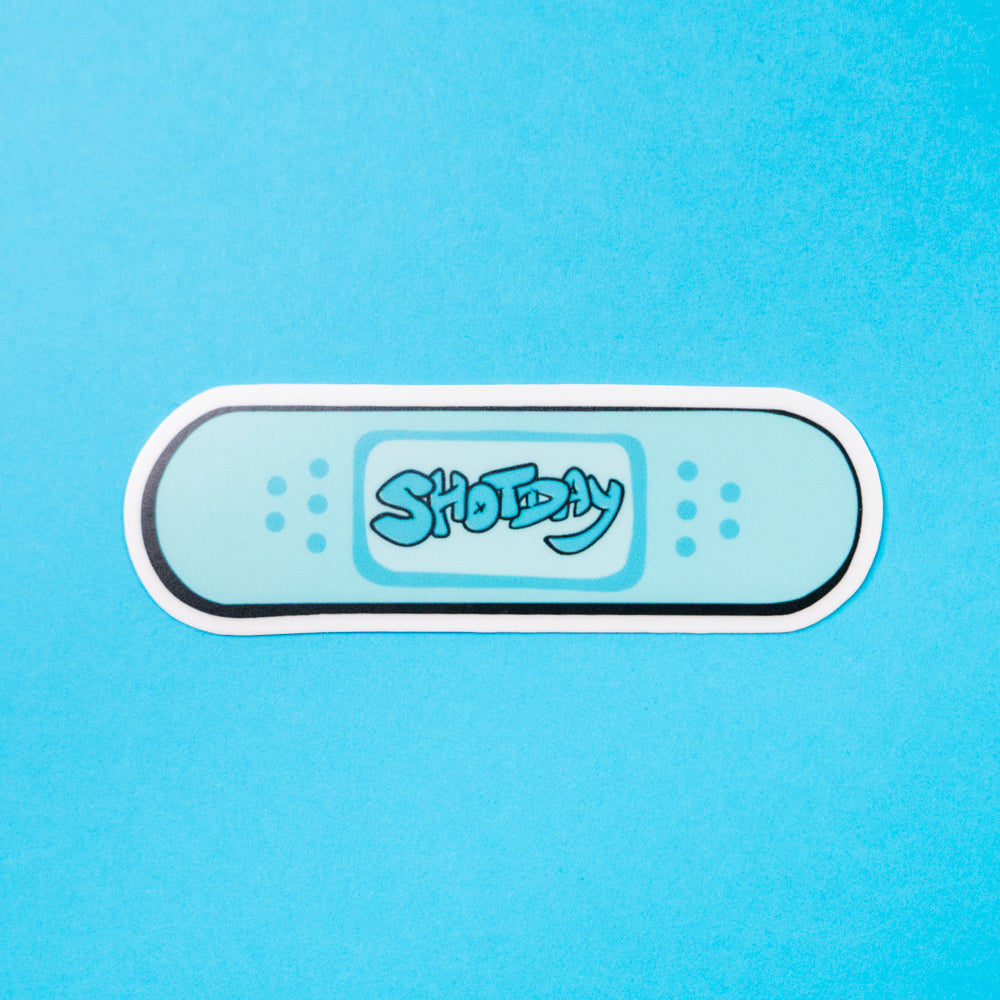 Shot-Day Band-Aid Sticker