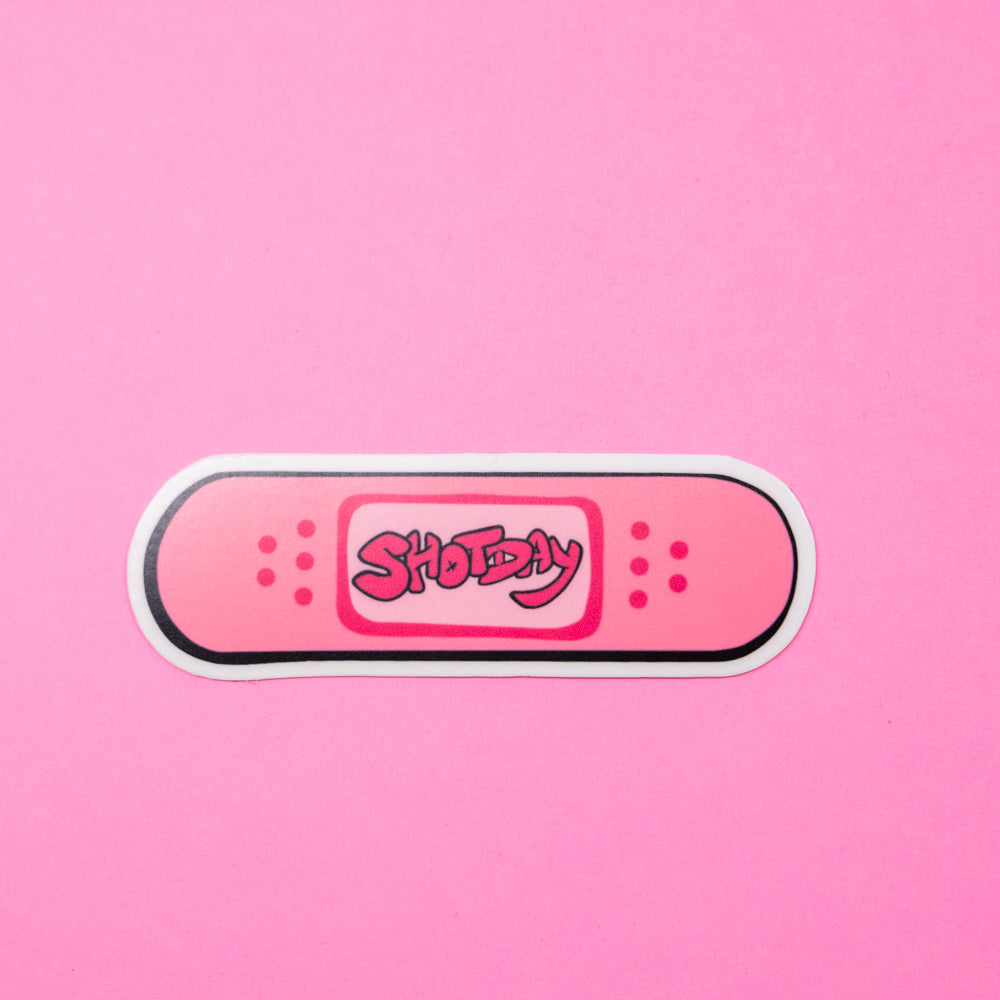 Shot-Day Band-Aid Sticker
