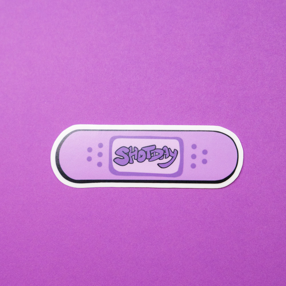 Shot-Day Band-Aid Sticker