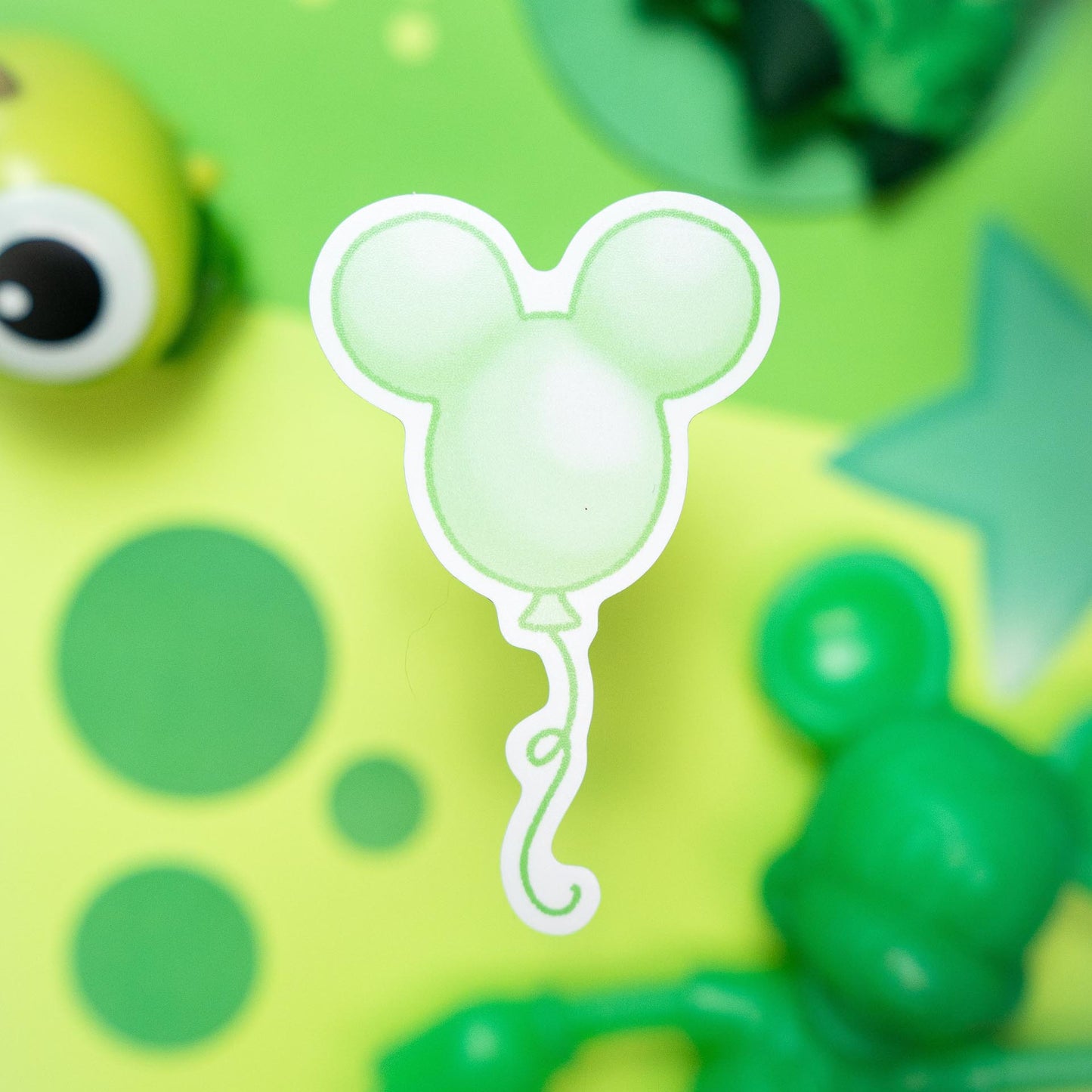 Mickey Balloon Rainbow Sticker Pack