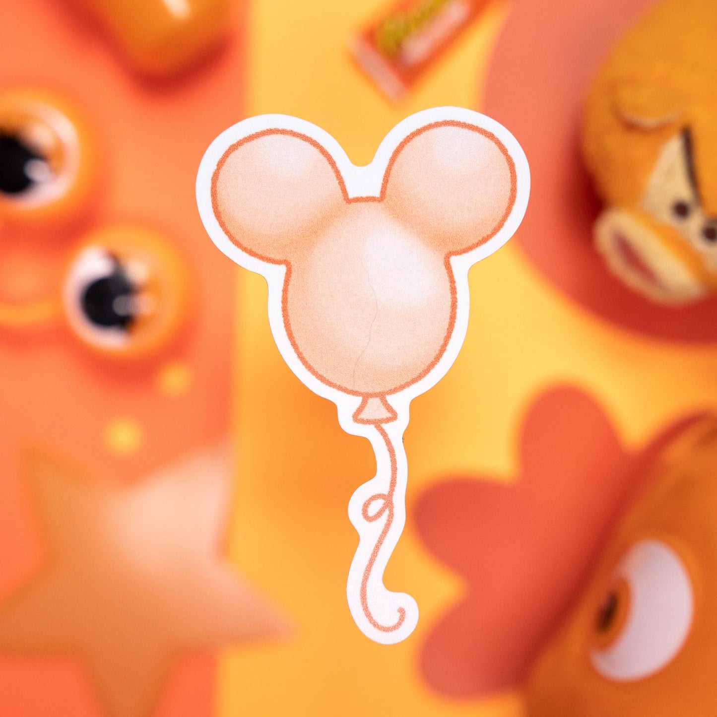 Mickey Balloon Rainbow Sticker Pack