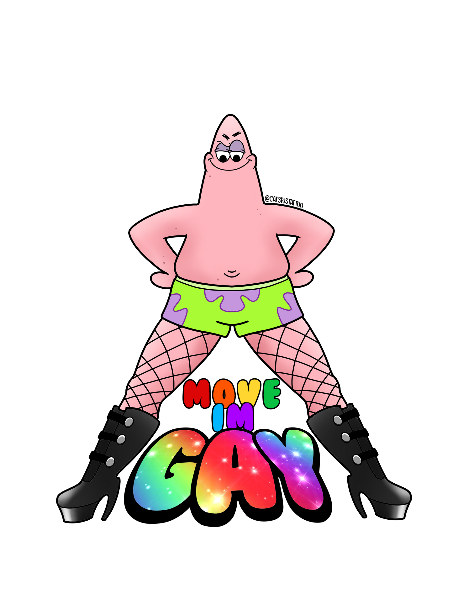 Gay Patrick Sticker