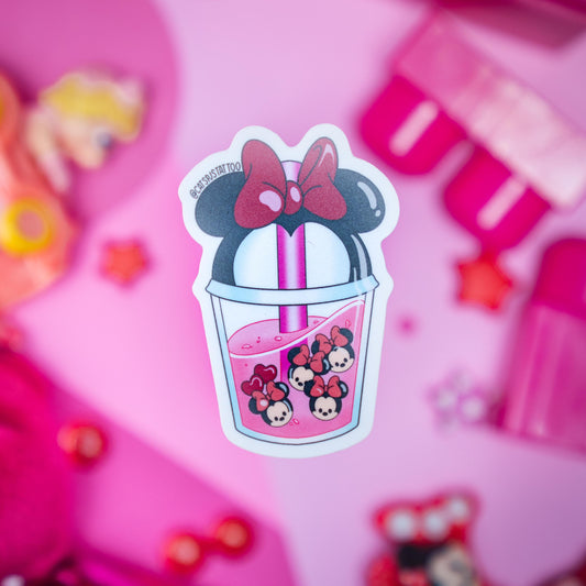 Minnie Boba Sticker