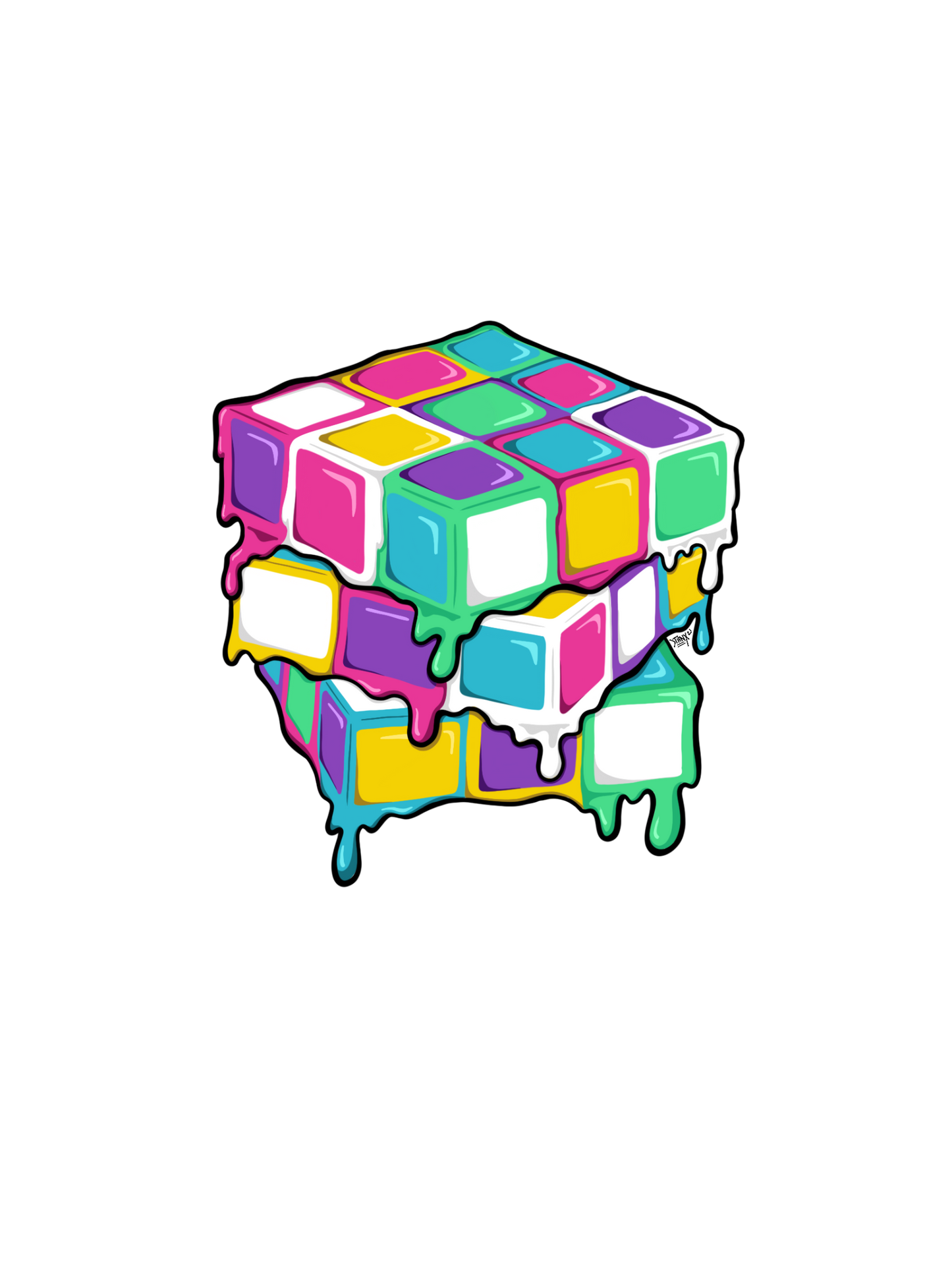 Rubiks Cube Sticker