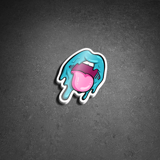Drippy Mouth Sticker