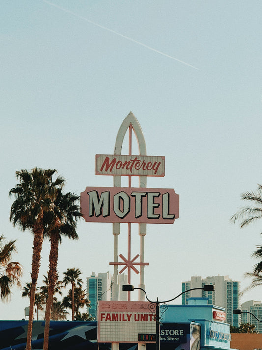 Monterey Motel Photo Print