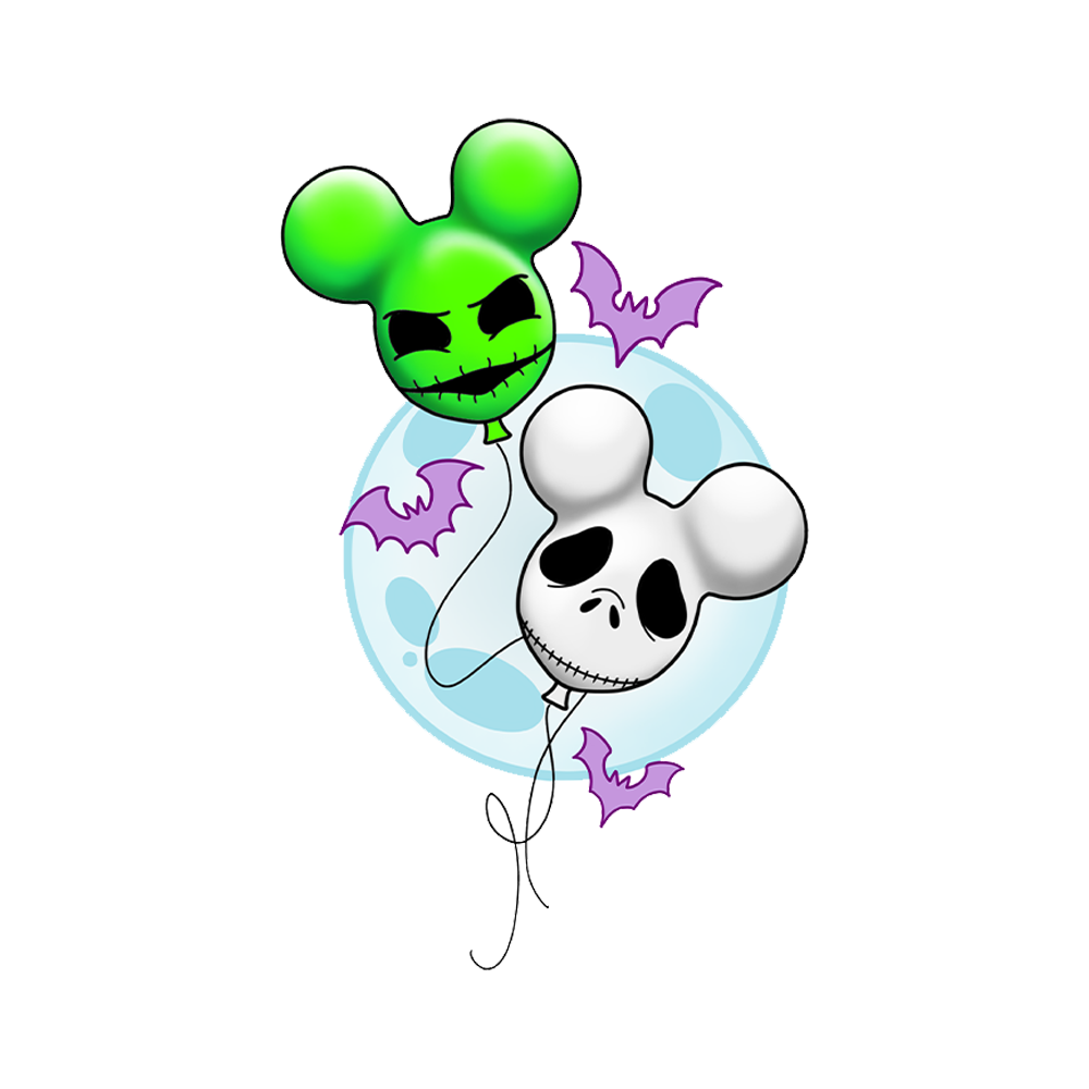 Jack & Oogie Sticker