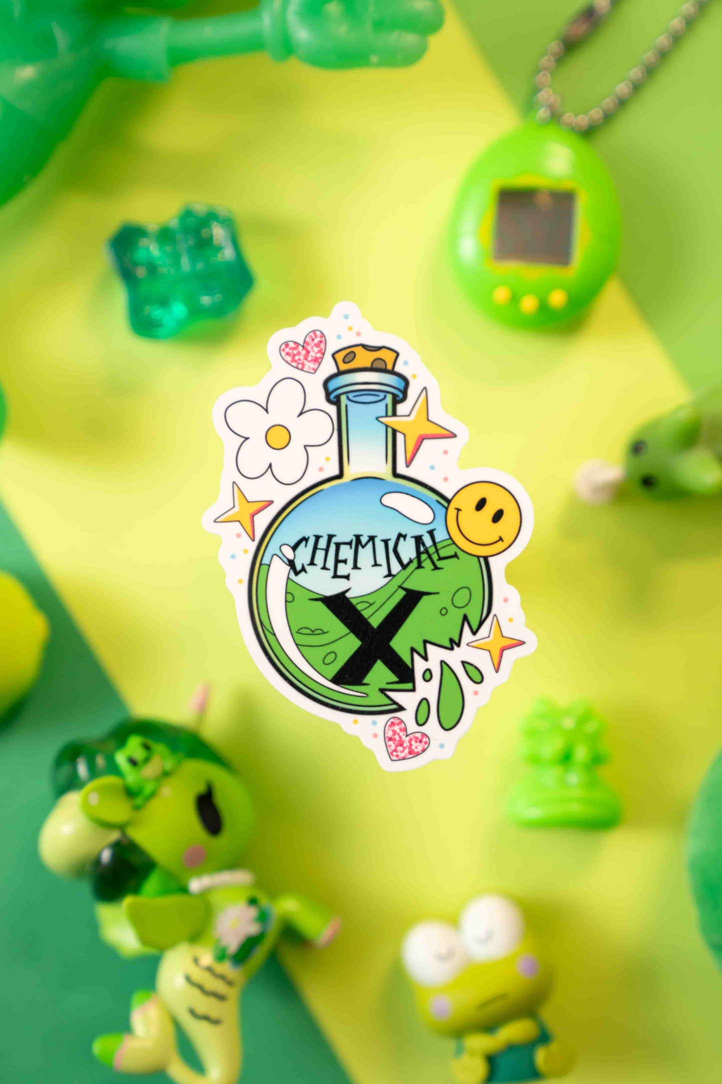 Chemical X Sticker