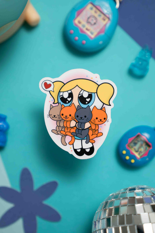 Bubbles Powerpuff Girls Sticker