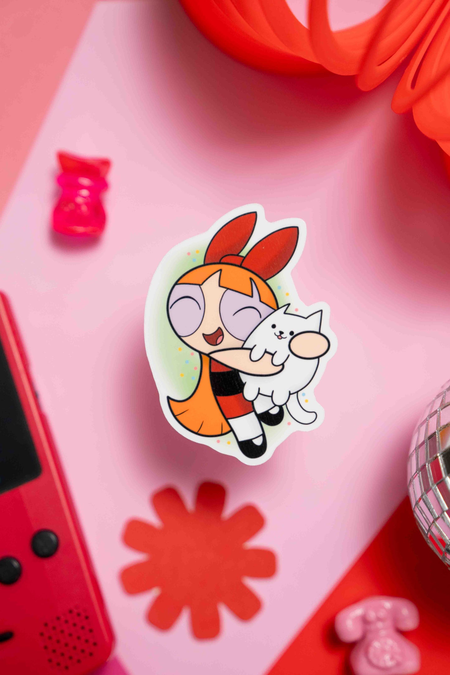 Blossom Powerpuff Girls Sticker