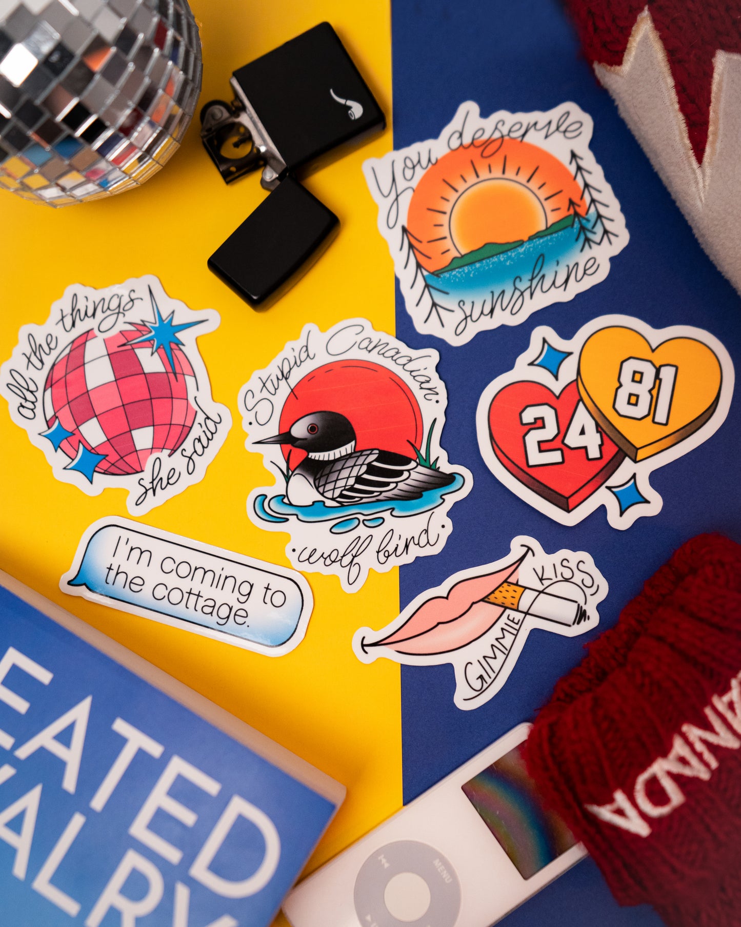 Heated Rivalry Mystery Sticker Pack