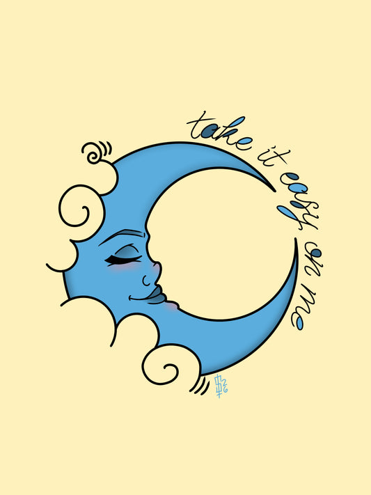 Heated Rivalry Take it Easy On Me Art Print