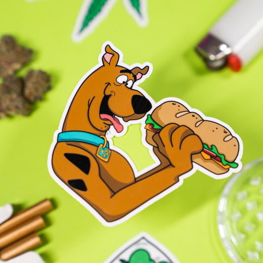 Snacky Scooby Sticker