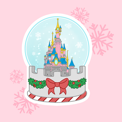 Disney Christmas Castle Sticker