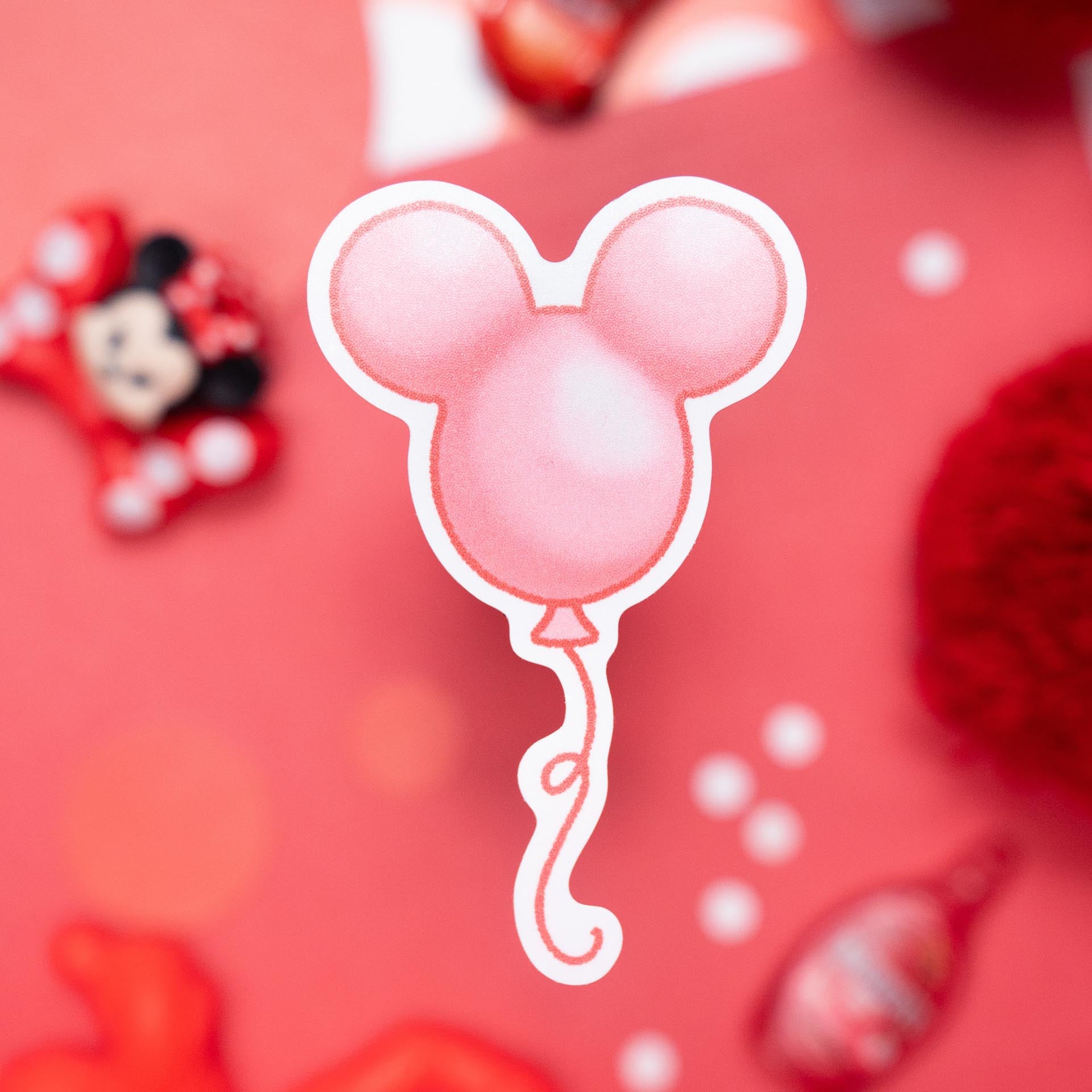 Baloonn Sticker Mickey Balloon Sticker – Silly Goose Studios