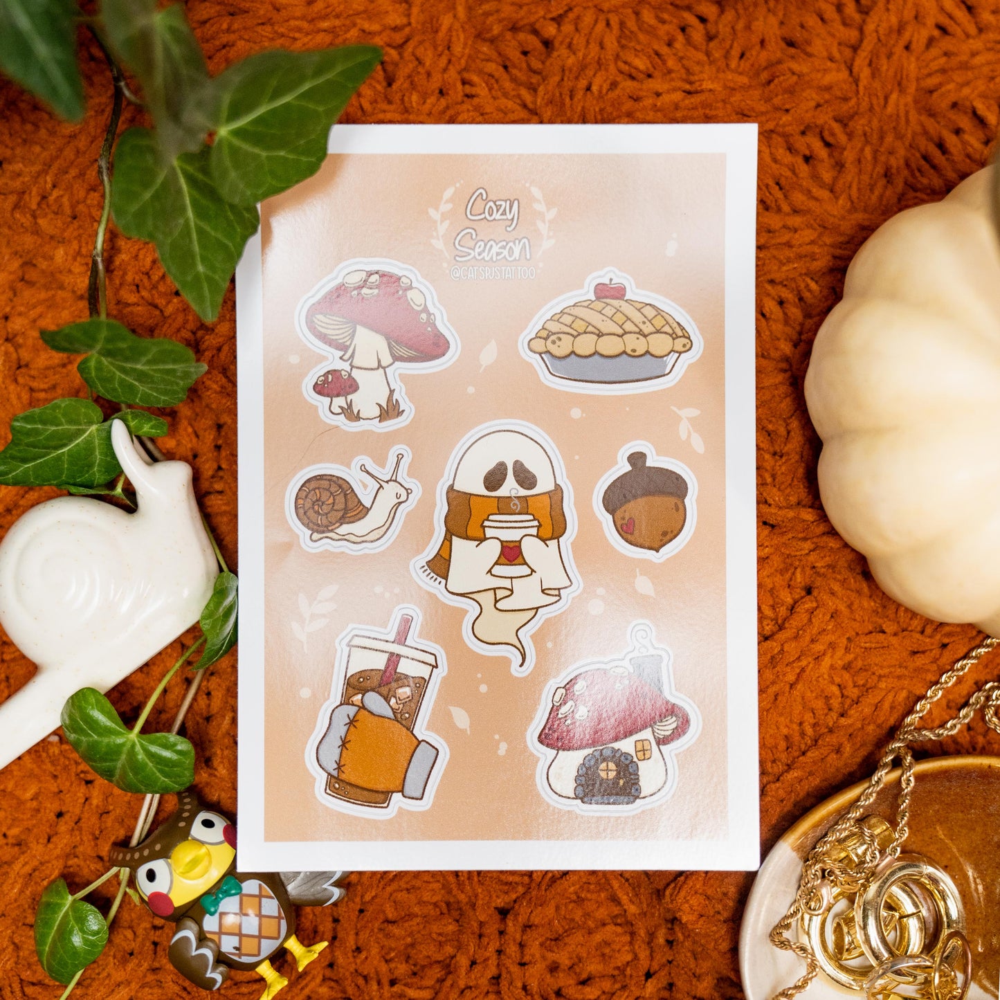 Cozy Season Sticker Sheet