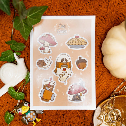 Cozy Season Sticker Sheet