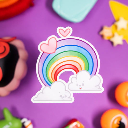 Rainbow Cloud Pals Sticker