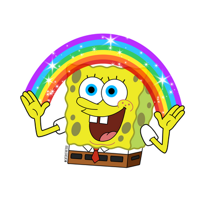 Spongebob Rainbow GIFs